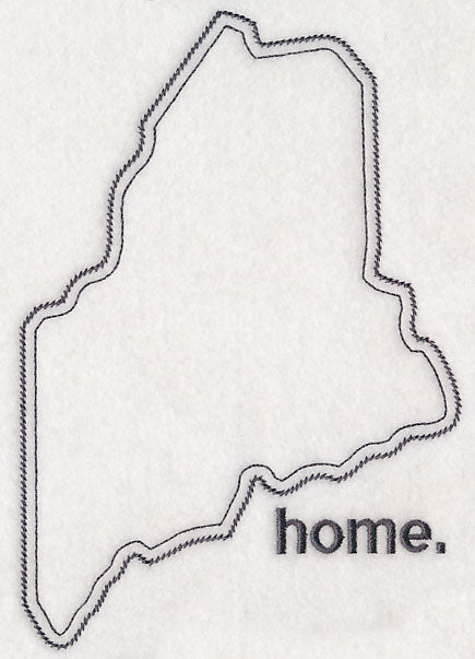 Maine Outline (Vintage)