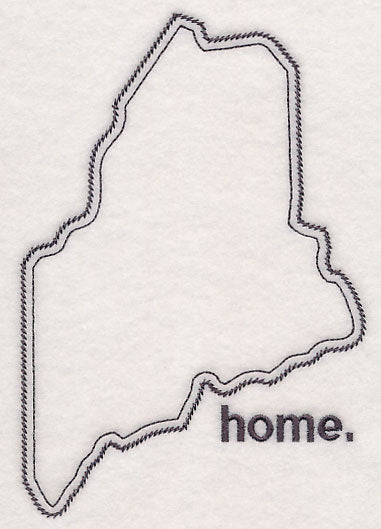 Maine Outline (Vintage)