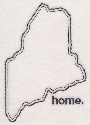Maine Outline (Vintage)