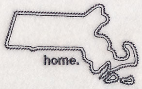 Massachusetts Outline (Vintage)
