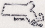 Massachusetts Outline (Vintage)