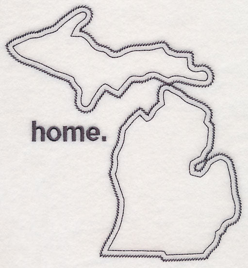 Michigan Outline (Vintage)