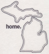 Michigan Outline (Vintage)