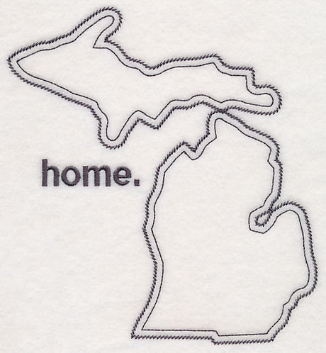 Michigan Outline (Vintage)