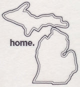 Michigan Outline (Vintage)
