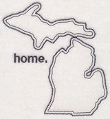 Michigan Outline (Vintage)