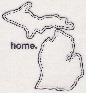 Michigan Outline (Vintage)