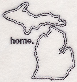 Michigan Outline (Vintage)
