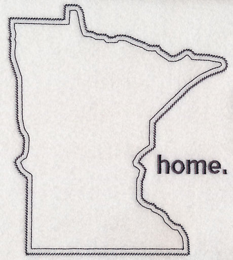 Minnesota Outline (Vintage)