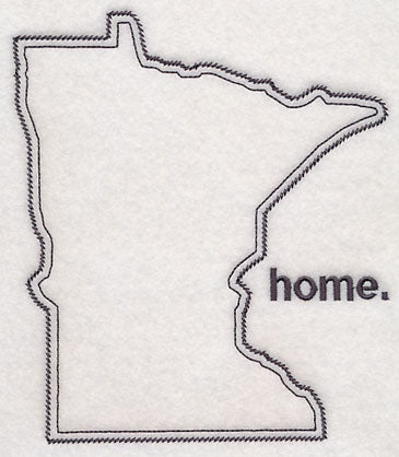 Minnesota Outline (Vintage)