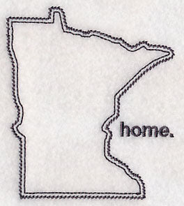 Minnesota Outline (Vintage)