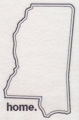 Mississippi Outline (Vintage)