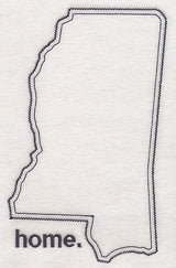 Mississippi Outline (Vintage)