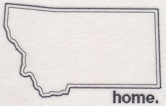 Montana Outline (Vintage)