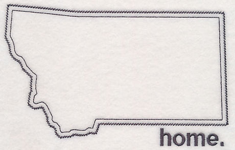 Montana Outline (Vintage)