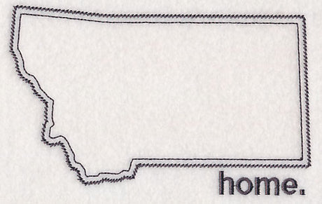 Montana Outline (Vintage)