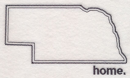 Nebraska Outline (Vintage)