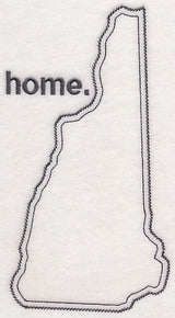 New Hampshire Outline (Vintage)