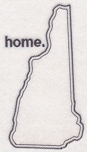 New Hampshire Outline (Vintage)