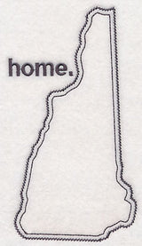 New Hampshire Outline (Vintage)