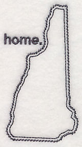 New Hampshire Outline (Vintage)