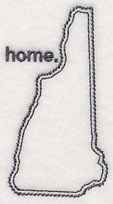 New Hampshire Outline (Vintage)