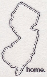 New Jersey Outline (Vintage)
