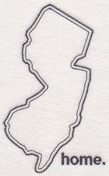 New Jersey Outline (Vintage)