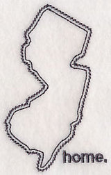 New Jersey Outline (Vintage)