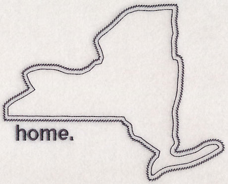 New York Outline (Vintage)