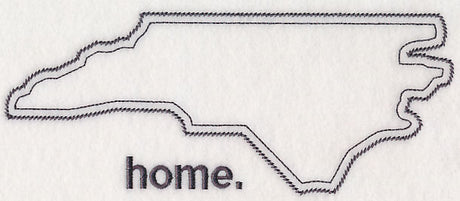 North Carolina Outline (Vintage)
