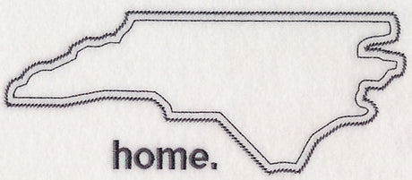 North Carolina Outline (Vintage)