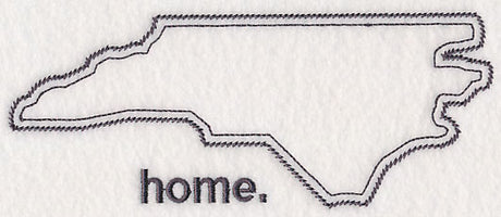 North Carolina Outline (Vintage)