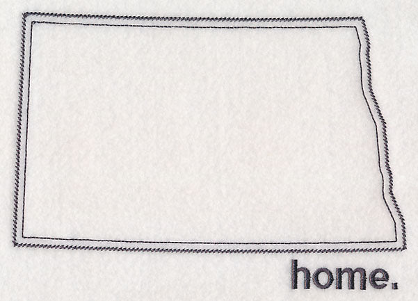 North Dakota Outline (Vintage)