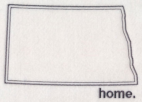 North Dakota Outline (Vintage)