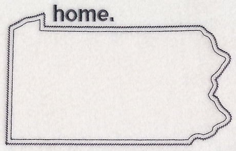 Pennsylvania Outline (Vintage)