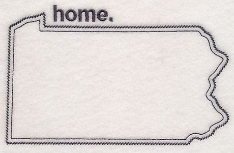 Pennsylvania Outline (Vintage)