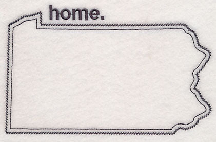 Pennsylvania Outline (Vintage)