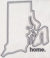 Rhode Island Outline (Vintage)