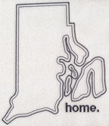 Rhode Island Outline (Vintage)