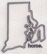 Rhode Island Outline (Vintage)