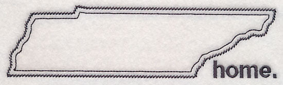 Tennessee Outline (Vintage)