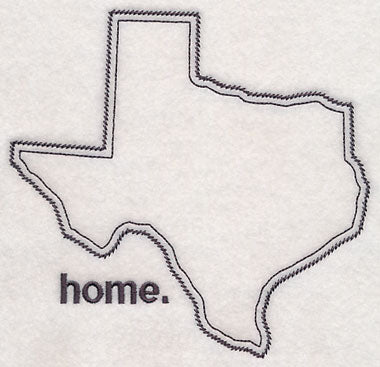 Texas Outline (Vintage)