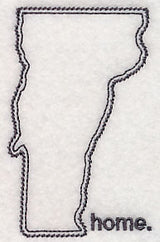 Vermont Outline (Vintage)