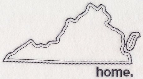 Virginia Outline (Vintage)