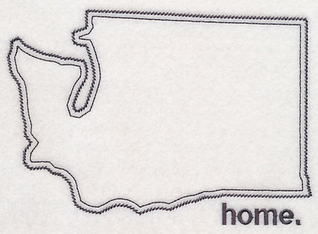 Washington Outline (Vintage)