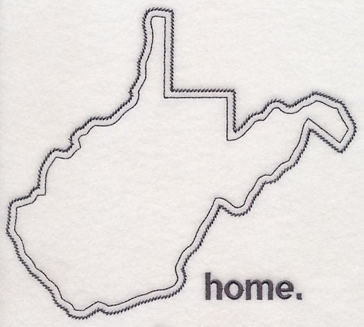 West Virginia Outline (Vintage)