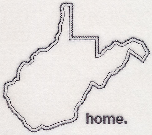 West Virginia Outline (Vintage)