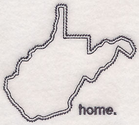 West Virginia Outline (Vintage)