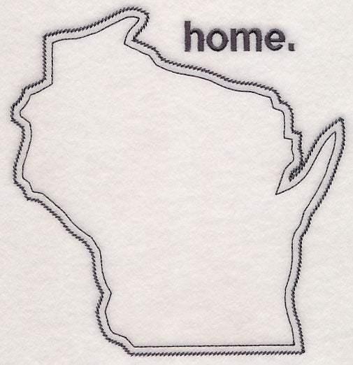 Wisconsin Outline (Vintage)